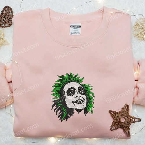 Spooky Halloween Beetlejuice Sweatshirt Horror Villains Hoodie & Movie Characters Shirt