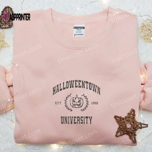 Halloween Mario Pumpkin Embroidered Shirt Hoodie & Sweatshirt – Funny Cute & Spooky Designs