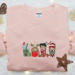 Holiday Magic: Harry Potter Christmas Coffee Shirt & Hoodie – Perfect Family Gifts!