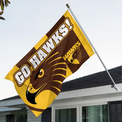 Hawthorn FCD House Flag – Home Decor Gift