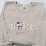 Hello Kitty x Nike Embroidered Shirt: Customized & Stylish Apparel