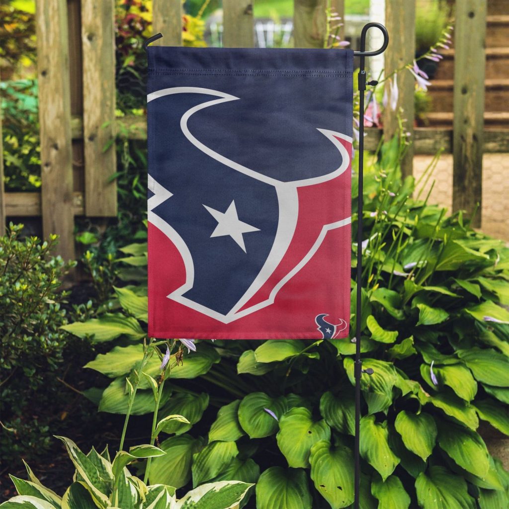 Houston Texans Colorblock Helmet Garden Flag – House Flag Home Decor Gift – House Flag Home Decor Gift