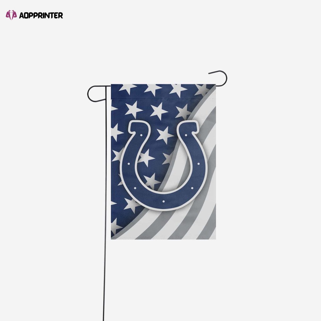 Indianapolis Colts Americana Garden Flag – House Flag Home Decor Gift – House Flag Home Decor Gift