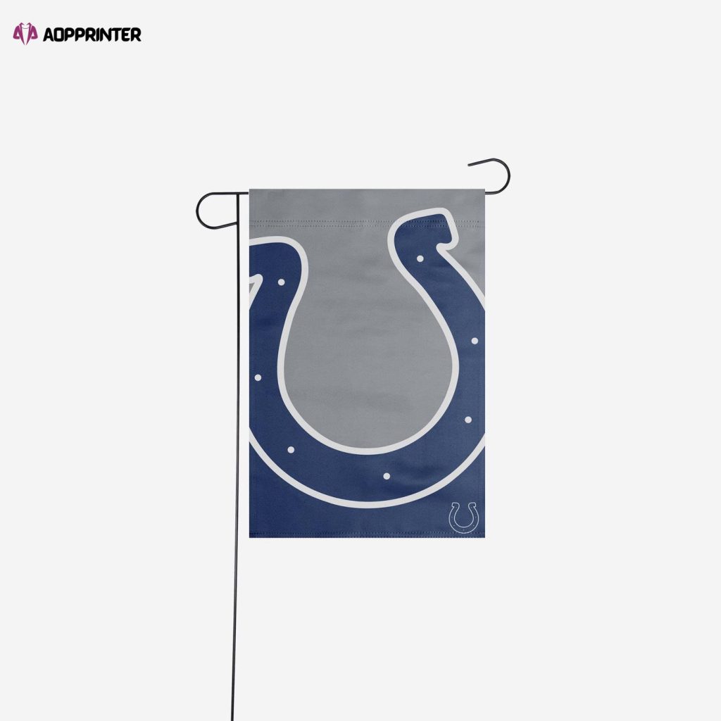 Indianapolis Colts Colorblock Helmet Garden Flag – House Flag Home Decor Gift – House Flag Home Decor Gift