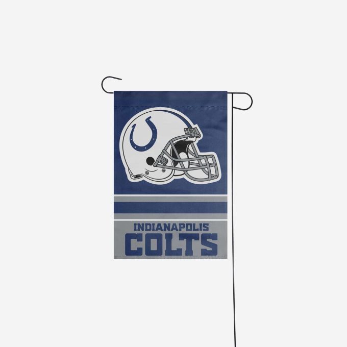 Indianapolis Colts Colorblock Helmet Garden Flag – House Flag Home Decor Gift – House Flag Home Decor Gift