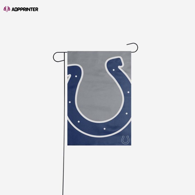 Indianapolis Colts Colorblock Helmet Garden Flag – House Flag Home Decor Gift – House Flag Home Decor Gift