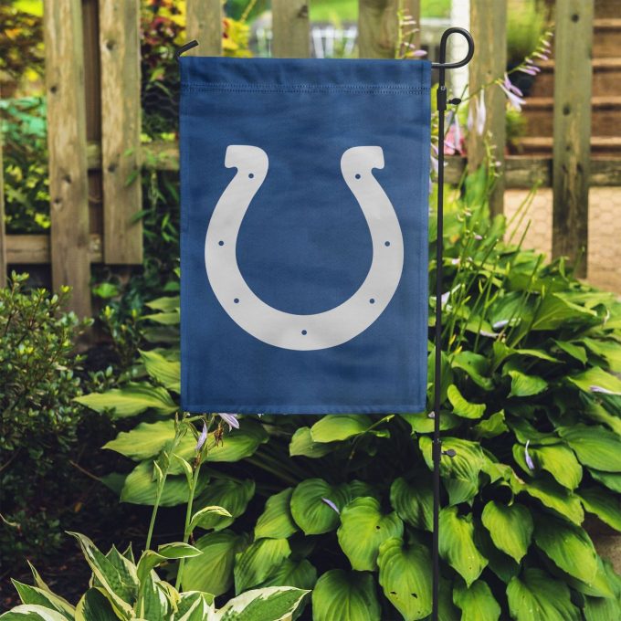 Indianapolis Colts Solid Garden Flag – House Flag Home Decor Gift – House Flag Home Decor Gift