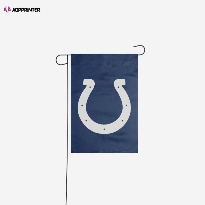 Indianapolis Colts Solid Garden Flag – House Flag Home Decor Gift – House Flag Home Decor Gift