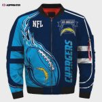 Jacket Los Angeles Chargers Bomber Jacket – Blue