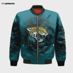 Jacksonville Jaguars Bomber Jacket 3D Printed Camouflage Vintage