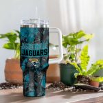 Jacksonville Jaguars NFL Hunting Personalized Stanley Tumbler 40oz Gift for Fans