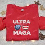 Make America Great Again: Biden & Trump Embroidered Shirt & Sweatshirt – Hot Political Topics T-shirt