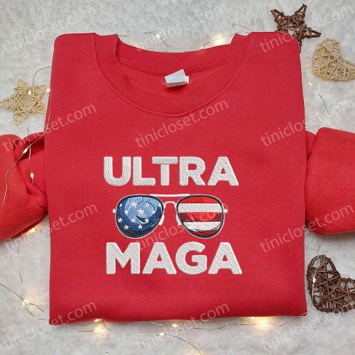 Make America Great Again: Biden & Trump Embroidered Shirt & Sweatshirt – Hot Political Topics T-shirt