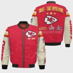 Kansas City Chiefs 3X Champions Design Bomber Jacket SFAT V3