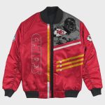 Kansas City Chiefs Bomber Jacket 3D Printed Personalized Football For Fan