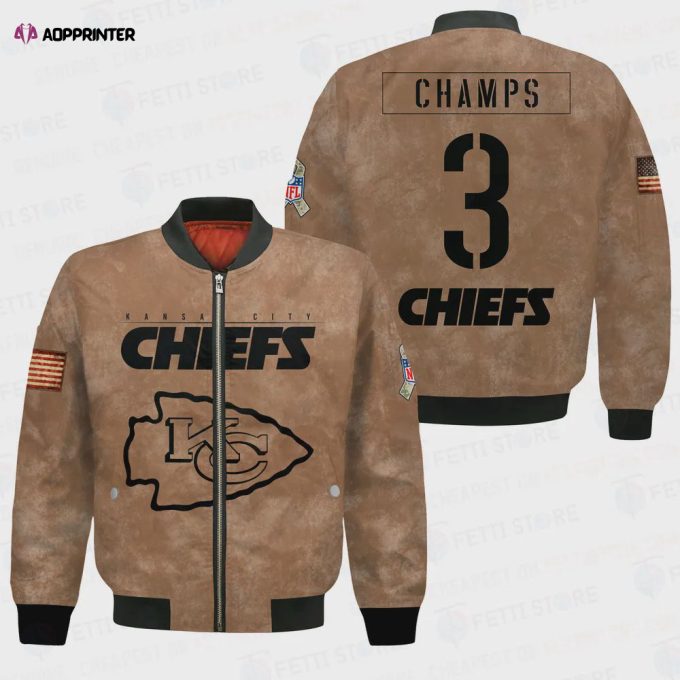 Kansas City Chiefs – National Football League 2023 Unisex AOP Bomber Jacket V1