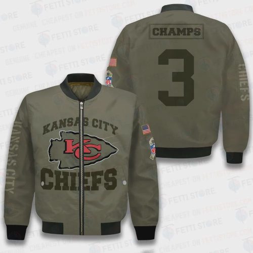 Kansas City Chiefs – National Football League 2023 Unisex AOP Bomber Jacket V2