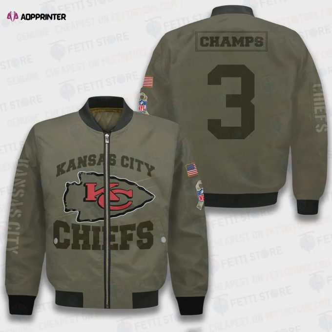 Kansas City Chiefs – National Football League 2023 Unisex AOP Bomber Jacket V2