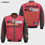 Kansas City Chiefs National Football League 2024 Champions Bomber Jacket V20