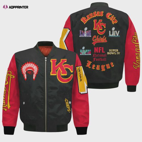 Kansas City Chiefs National Football League Bomber Jacket STM V4