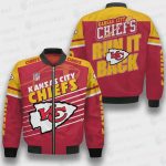 Kansas City Chiefs National Football League 3D Bomber Jacket SH1