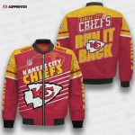 Kansas City Chiefs National Football League 3D Bomber Jacket SH1