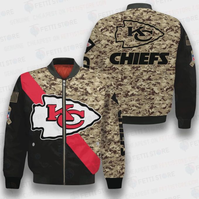 Kansas City Chiefs – National Football League AOP Bomber Jacket V1