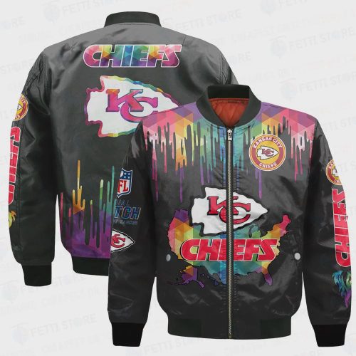 Kansas City Chiefs – National Football League AOP Bomber Jacket V3