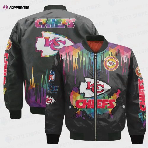 Kansas City Chiefs – Super Bowl Championship 2023 Unisex 3D Bomber Jacket V3