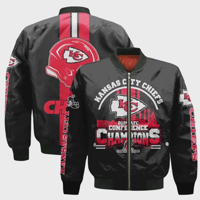 Kansas City Chiefs National Football League Bomber Jacket STM V1