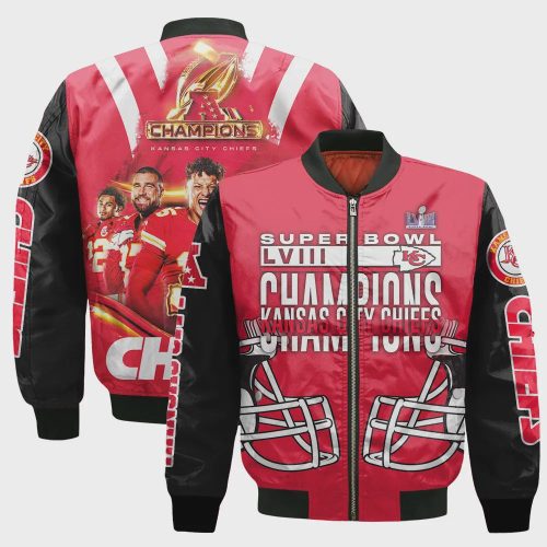 Kansas City Chiefs National Football League Bomber Jacket STM V10