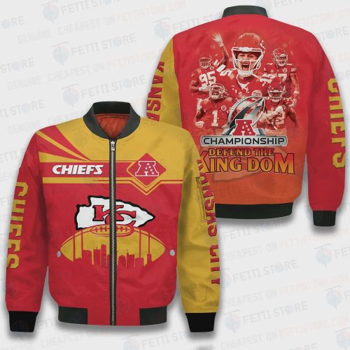 Kansas City Chiefs National Football League Bomber Jacket STM V3