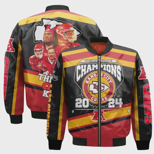 Kansas City Chiefs National Football League Bomber Jacket STM V5