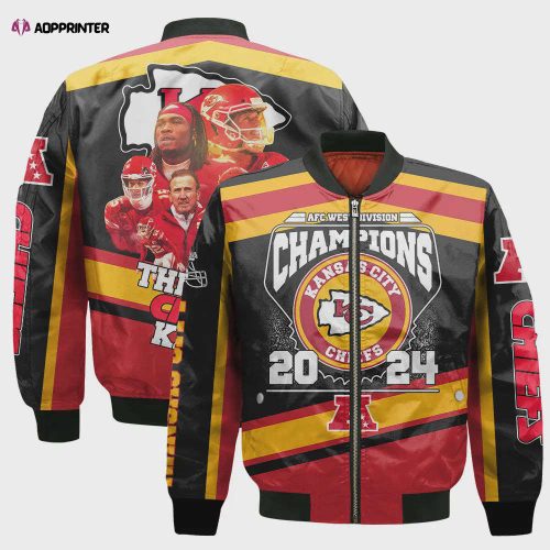 Kansas City Chiefs – Super Bowl Championship 2023 Unisex 3D Bomber Jacket V7