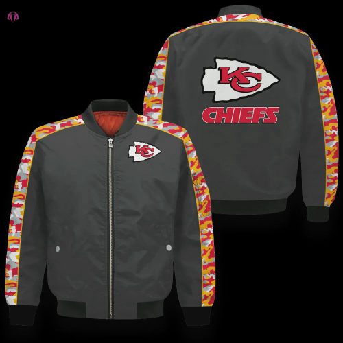 Kansas City Chiefs National Football League Unisex Bomber Jacket STM V1