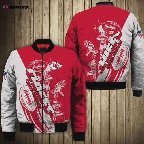 Kansas City Chiefs Super Bowl Champions Bomber Jacket – Red White