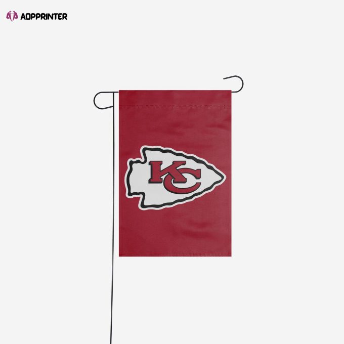 Kansas City Chiefs Solid Garden Flag – House Flag Home Decor Gift – House Flag Home Decor Gift