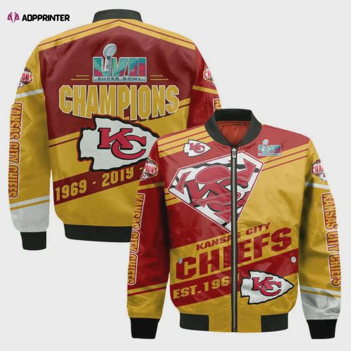 Kansas City Chiefs – National Football League AOP Bomber Jacket V3