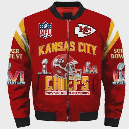 Kansas City Chiefs Super Bowl LVI Champions Red Special Bomber Jacket