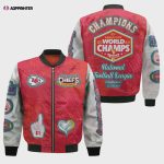 Kansas City Chiefs Super Bowl LVIII Champions Design Bomber Jacket SFAT V15