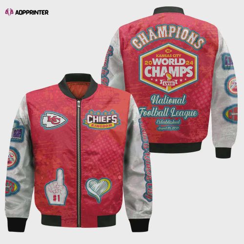 Kansas City Chiefs Super Bowl LVI Champions Red Special Bomber Jacket