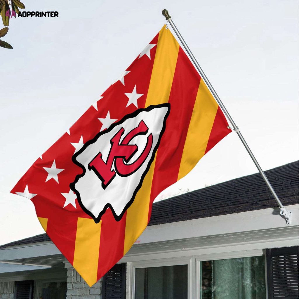 Kansas City ChiefsD House Flag Gift