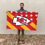 Kansas City ChiefsD House Flag Gift