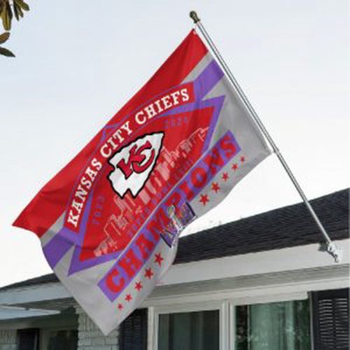 Kansas City ChiefsD House Flag – HUANNM