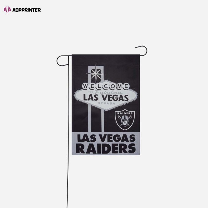 Las Vegas Raiders City Series Garden Flag – House Flag Home Decor Gift – House Flag Home Decor Gift