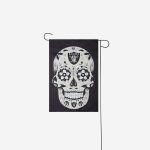 Las Vegas Raiders Day of the Dead Garden Flag – House Flag Home Decor Gift – House Flag Home Decor Gift