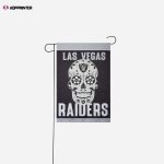 Las Vegas Raiders Day of the Dead Garden Flag – House Flag Home Decor Gift – House Flag Home Decor Gift