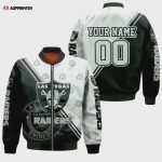 Las Vegas Raiders For Fan 3D Customized Pattern Bomber Jacket