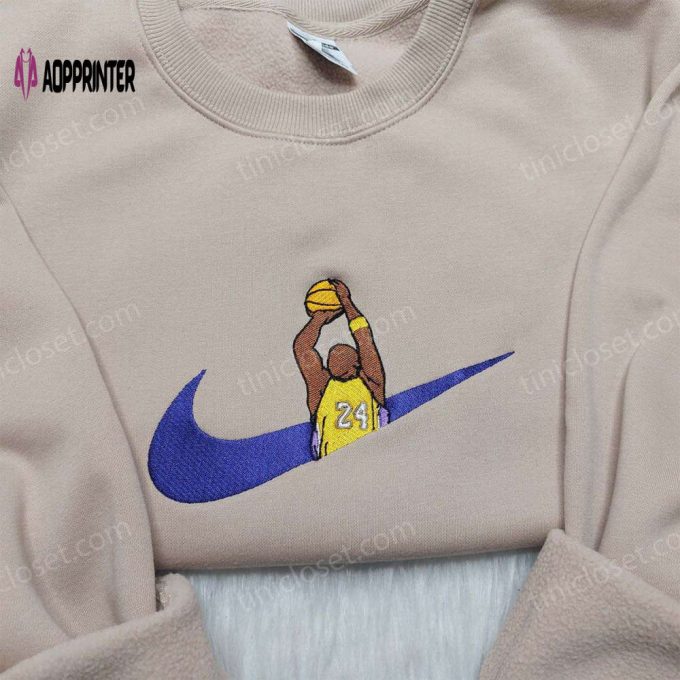 LeBron James Nike Embroidered Shirt & Lakers Hoodie: NBA Fan Gear