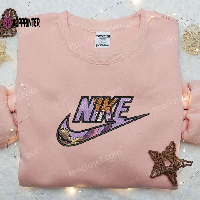 Lebron James x Nike Embroidered Shirt Lakers NBA Inspired Apparel